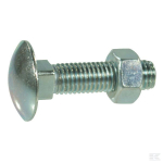 M10X110 Carriage Bolt & Nut