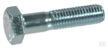 M10x75 Hex bolt 8.8 Zinc Pl.