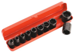 AK56/11M Impact Socket Set 10pc 1/2"Sq Drive Metric