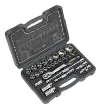 AK7953 28pce Socket Set 1/2" Drive