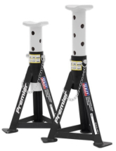 AS3A Axle Stands (Pair) 3ton White