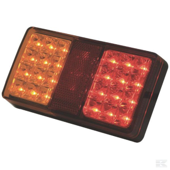 Rear lamp 12/24V LED