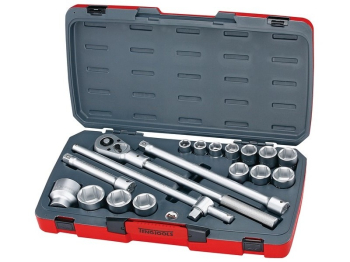 T3418-6 Teng 3/4Inch Drive Socket Set 18 pce