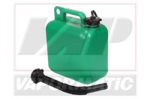 VLB3046 Plastic fuel container green 5l (unleaded)