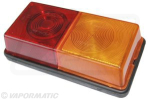 VLC2286 Rubbolite Rear combination lamp with one piece lens