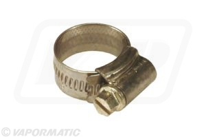 Stainless steel hose clip 16-22mm (pack of 10)