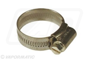 Stainless steel hose clip 22-30mm (pack of 10)