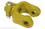 VTE4105 Clamp Type Yoke With Non-Int. Bolt 1 3/8" 6 spline