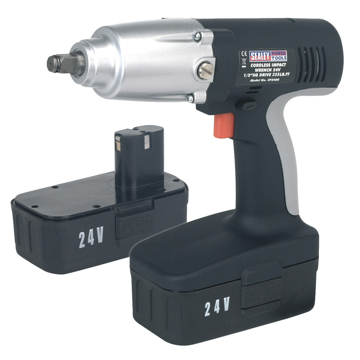Cordless Impact Wrench 24V 1/2Sq Drive 325lb.ft