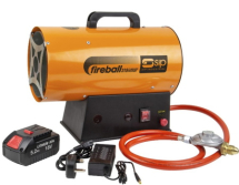 09267 SIP Fireball 350 Cordless Propane Heater