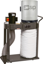 01990 High Filtration 1HP Single Cartridge Dust Collector