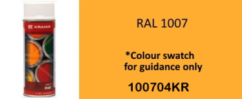 RAL1007 Daffodil Yellow paint 400ML