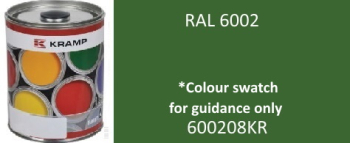 RAL 6002 Colour (Leaf green) - RAL Green colours