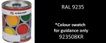 923508KR RAL 9235 Satin Black paint 1 Litre