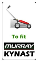 A-100000050 Lawnmower Belt Murray / Kynast OEM Part no. 100000050
