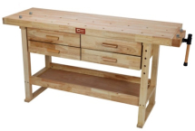 01460 SIP Professional Hardwood 4- Drawer Workbench