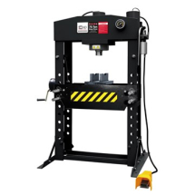 03696 SIP 75 Ton Hydraulic Pneumatic Shop Press