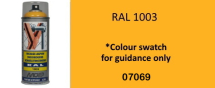 07069 RAL 1003 Signal Yellow paint 400ML