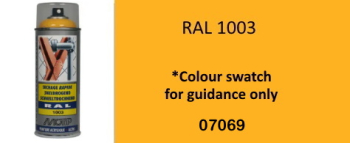 07069 RAL 1003 Signal Yellow paint 400ML