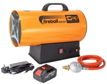 09279 SIP Fireball 1050 Cordless Propane Heater 09279 SIP Fireball 1050 Cordless Propane Heater