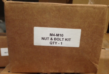 10000122 M4 - M10 Nut and Bolt Kit