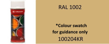 100204KR Sand Yellow paint RAL1002 400ml