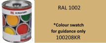 100208KR Kramp Sand Yellow paint RAL1002 1 Litre