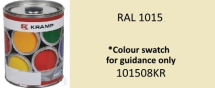 101508KR RAL 1015 Light Ivory paint 1 Litre