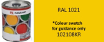 1021008KR RAL 1021 Rape Yellow paint 1 Litre