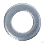 M8 Flat washer zinc pl.