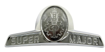 41248 Fordson Super Major Cowl Chrome Badge unfinished 41248 Fordson Super Major Cowl Chrome Badge unfinished