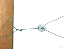 44338061 Electric Fencing Corner Porcelain Insulator - 6 Pack