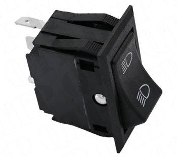 500273 Toggle Rocker Switch - Main Beam / Dip Lights 500273 Toggle Rocker Switch - Main Beam / Dip Lights