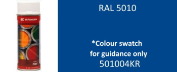 501004KR RAL 5010 Gentian Blue paint 400ml