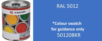 501208KR RAL 5012 Light Blue paint 1 Litre