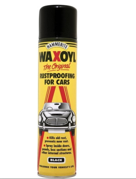 5092855 Waxoyl Rustproofing Black Aerosol (400ml)