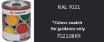 702108KR RAL 7021 Black Grey paint 1 Litre