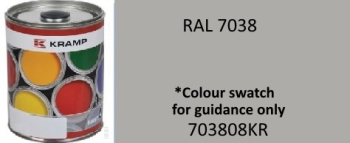 703808KR RAL 7038 Agate Grey paint 1 Litre