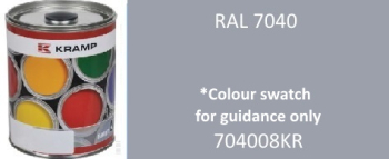 704008KR RAL 7040 Window Grey Paint 1 Litre 704008KR RAL 7040 Window Grey Paint 1 Litre