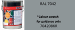 704212KR RAL 7042 Signal Grey paint 5 Litre