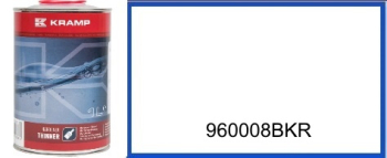 960008BKR Kramp UN1263 Thinners for Kramp Synthetic Resin Paint 1 Litre 960008BKR Kramp UN1263 Thinners for Kramp Synthetic Resin Paint 1 Litre
