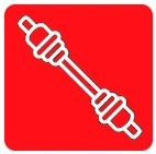 MF Tractor Top Shaft