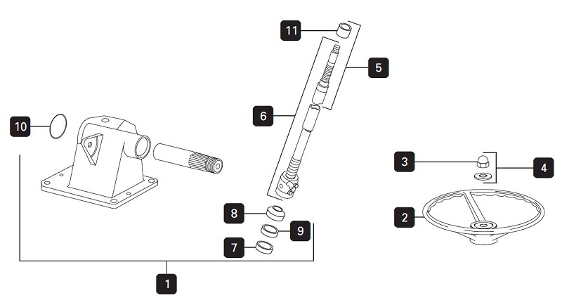 Steering box