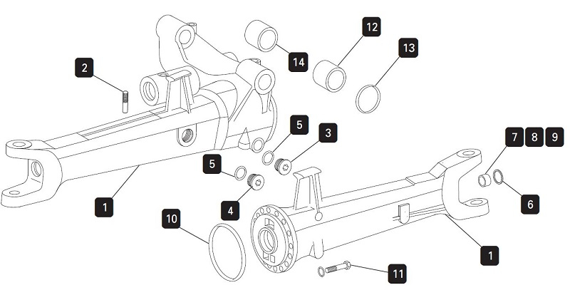 Axle Beam