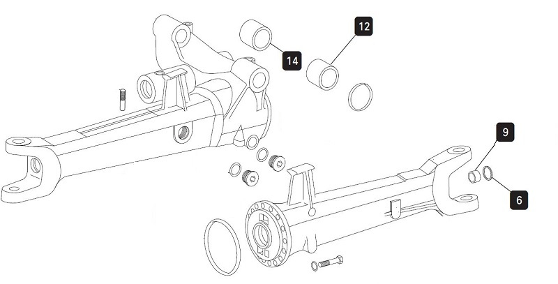 Axle beam
