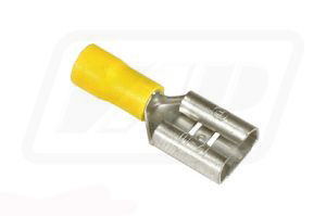 Yellow Lucar Connector Female 9.5mm
