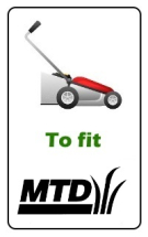A-7540151 Lawnmower Belt MTD OEM Part no. 7540151