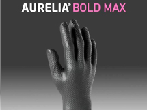 AURXL Aurelia Bold MAX Black Nitrile XL Gloves (50)