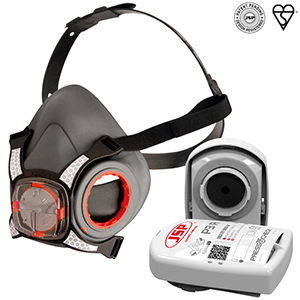 Force 8 Half Mask Respirator With P3 Filters