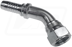 9/16Inch Jic  45 Deg Fem. 1/4Inch Hose 9/16Inch Jic  45 Deg Fem. 1/4Inch Hose